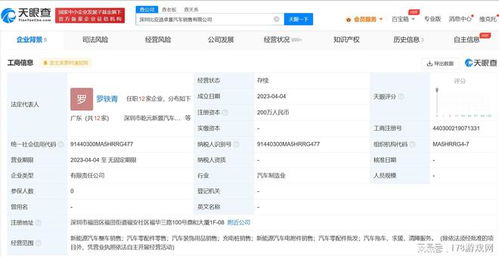 比亚迪于深圳成立销售公司